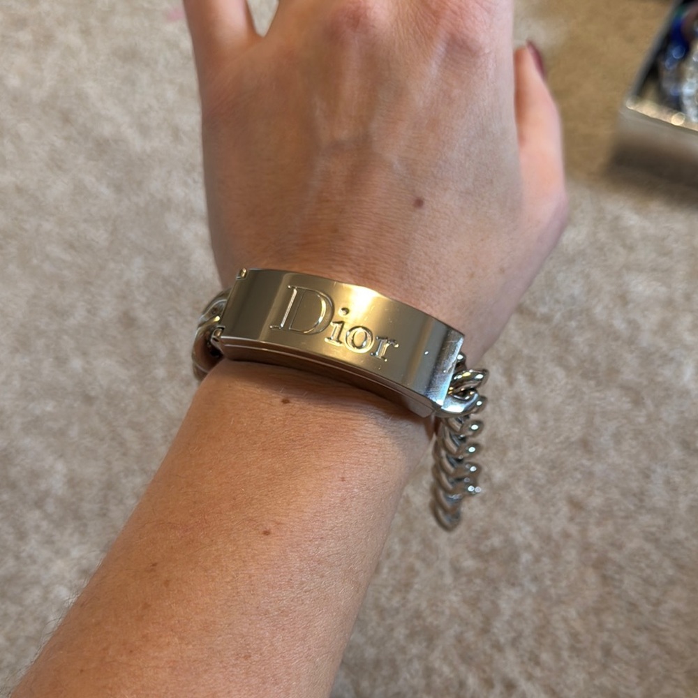 Dior Silver Chain Bracelet